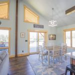 Dining table with View of patio