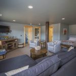 Alternate view of Family room with spare bed